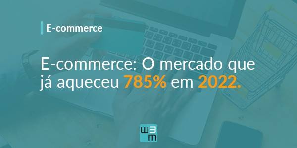 Ecommerce: O mercado já aqueceu 785% em 2022