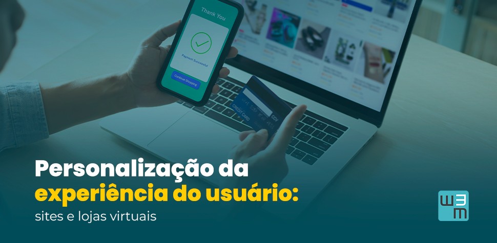 Personalização da experiência do usuário: sites e lojas virtuais.